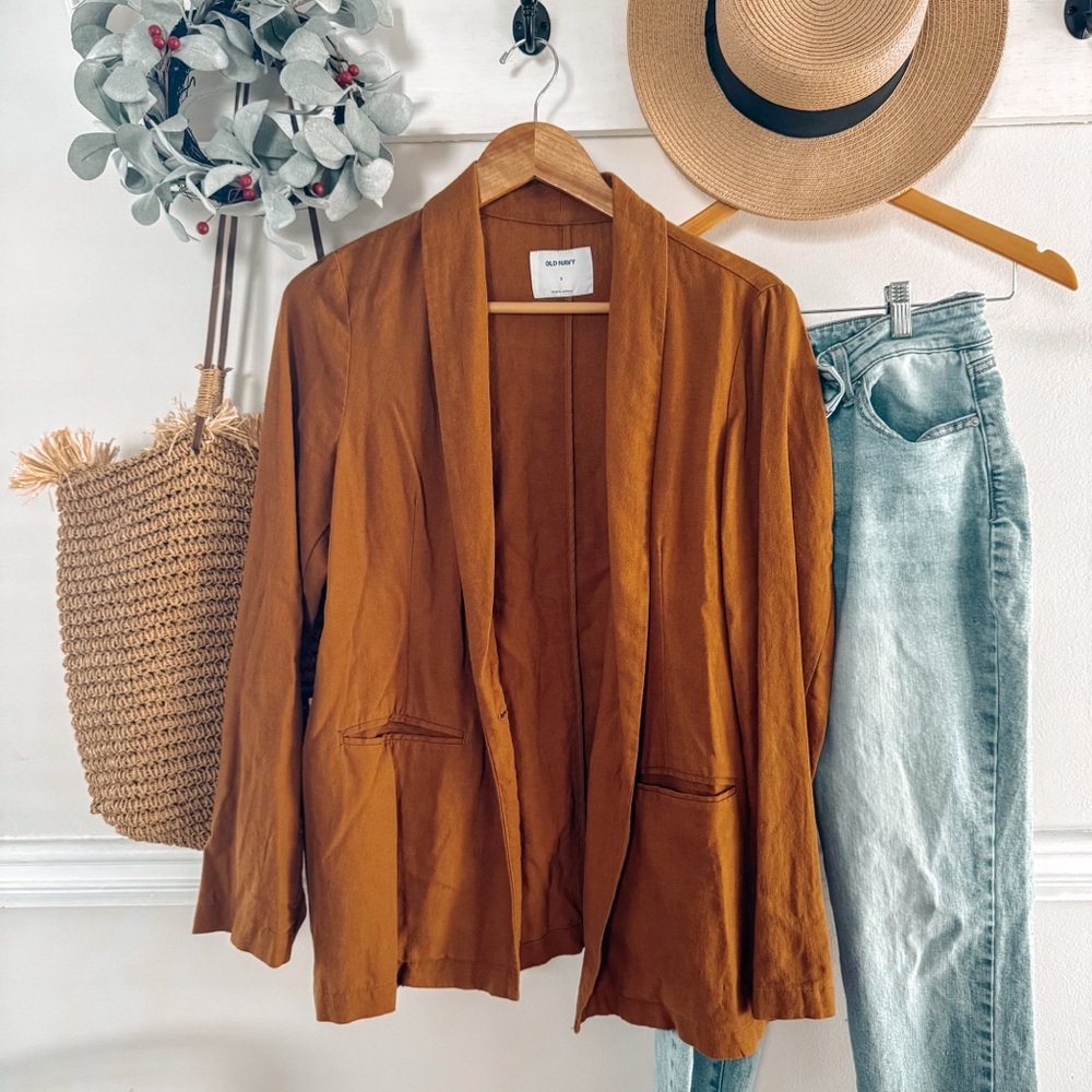 Old Navy Women's Brown Blazer